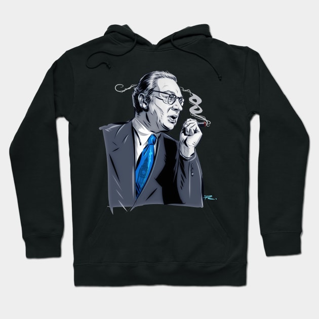 Alexander Korda - An illustration by Paul Cemmick Hoodie by PLAYDIGITAL2020